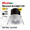 Recessed downlight LED