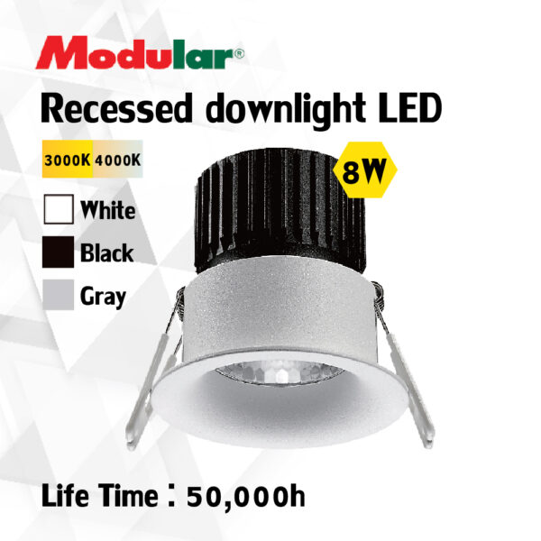 Recessed downlight LED